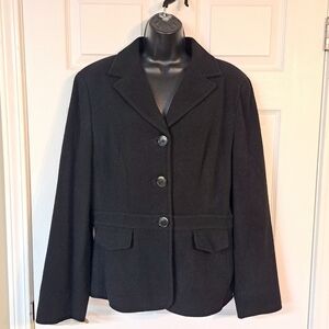 East 5th Black Wool Jacket/Blazer
